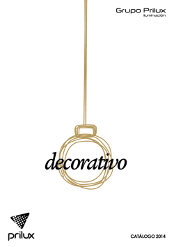 CAT&Aacute;LOGO 2014 - Grupo Prilux Iluminaci&oacute;n