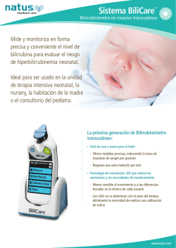 Sistema BiliCare&trade; - Natus