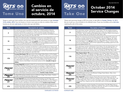 Baje el PDF de este Tome Uno - San Diego Metropolitan Transit