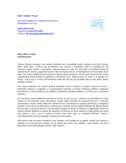 AQU&Iacute; Y AHORA. &ldquo;Fraud&rdquo; III EVENTO EXHIBICION Y - Cultunet