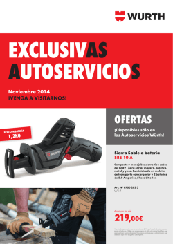 OFERTAS - W&uuml;rth - Wurth