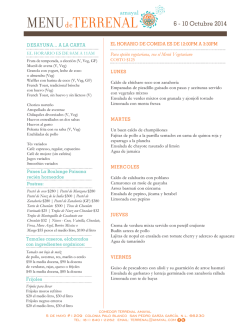 6 - 10 Octubre 2014 - Amayal