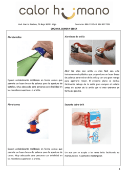 Calor Humano &ndash; cocina comer beber - ASEARPO