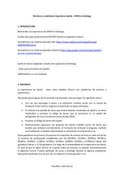 T&eacute;rminos y condiciones: Participa en OXXO con DestApp