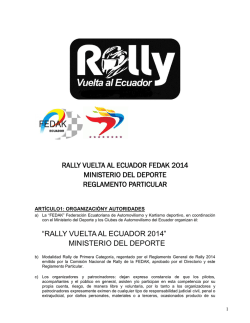 descargar aqu&iacute; reglamento vuelta 2014 - Mundo Sobre Ruedas