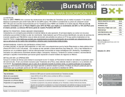 &iexcl;BursaTris! - Bolsa Mexicana de Valores