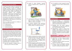 Recomendaciones B&aacute;sicas de Seguridad y Salud para Trabajos en