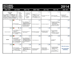 OCTUBRE . OCTOBER - Colegio Labastida