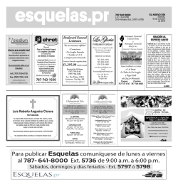 ia La Gloria - Especiales - El Nuevo D&iacute;a