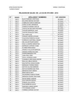 5to A&ntilde;o - Colegio Militar Leoncio Prado