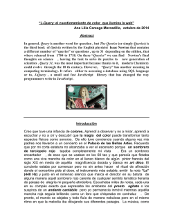 CAREAGA JQuery el cuestionamiento de color que ilumina la web