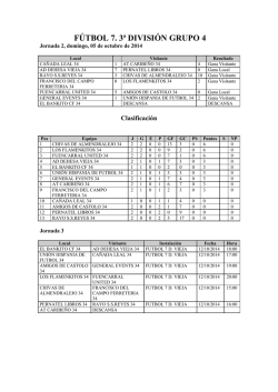 F&uacute;tbol 7. 3&ordf; Divisi&oacute;n. Grupo 4. Senior. Alcobendas-S.S. Reyes