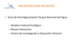 INICIATIVAS M&Aacute;S RECIENTES - Unesco