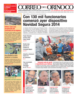 Con 130 mil funcionarios comenz&oacute; ayer dispositivo Navidad Segura