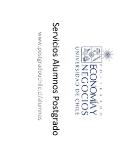 Anexo Servicios Intranet Alumnos Postgrado SAD.