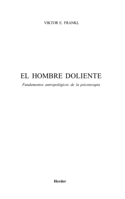 EL HOMBRE DOLIENTE