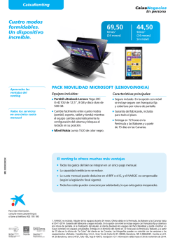 Oferta - CaixaRenting