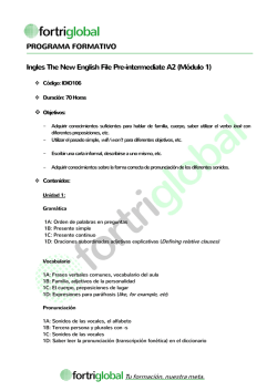 the new english file pre-intermediate a2 - FORTRIGLOBAL