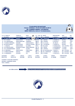 AMIGO DEL ALMA (2&ordm; 12 Oct 14 CHS) - C&iacute;rculo de Due&ntilde;os de