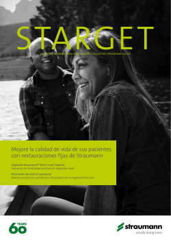 Mejore la calidad de vida de sus pacientes con - Straumann