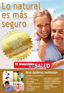 Una &oacute;ptima nutrici&oacute;n - Aminas Nutrici&oacute;n