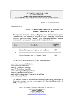 El Servicio Nacional Integrado de Administraci&oacute;n Aduanera - UNDP
