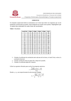 UNIVERSIDAD DEL ROSARIO 16 sujetos han contestado - matcris5
