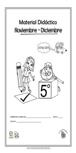 Quinto grado - Servicios Educativos del Estado de Chihuahua