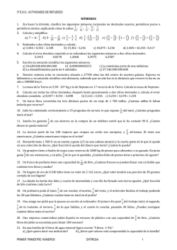 N&Uacute;MEROS