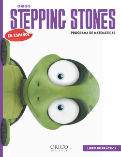 PROGRAMA DE MATEM&Aacute;TICAS - ORIGO Education
