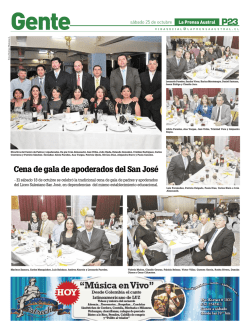 Gente - La Prensa Austral