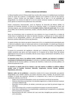 MANIFIESTO 2014 - Nuevatribuna