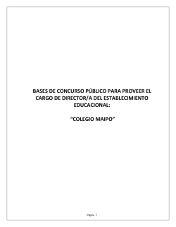 Bases - Directores para Chile