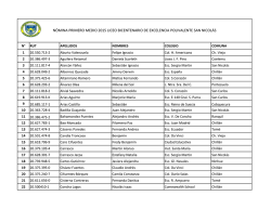 Mercado Medina Concepci&oacute;n Sistema de Informaci&oacute;n de Mercados