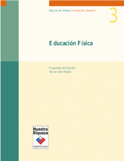 Educaci&oacute;n F&iacute;sica - Curr&iacute;culum en l&iacute;nea