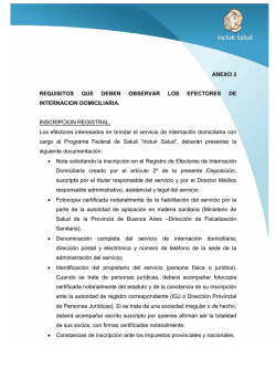 Anexo 3 - Ministerio de Salud de la Provincia de Buenos Aires
