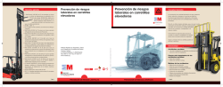 Prevenci&oacute;n de riesgos laborales en carretillas elevadoras