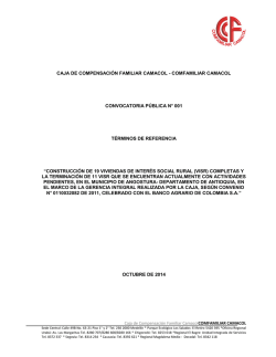 Medell&iacute;n, 22deagosto de 2014 - Comfamiliar Camacol