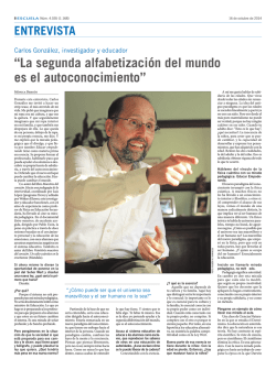 &ldquo;La segunda alfabetizaci&oacute;n del mundo es el - Poc a poc