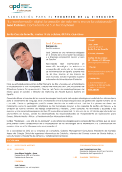 &ldquo;La transformaci&oacute;n digital: la creaci&oacute;n de valor en la era de la - APD