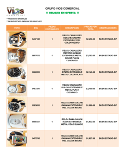 GRUPO VIOS COMERCIAL !! RELOJES EN OFERTA !!