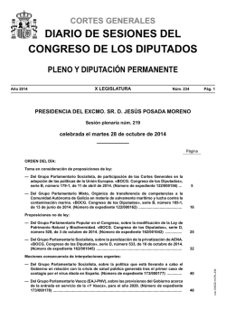 N&uacute;m. 234 - Congreso de los Diputados