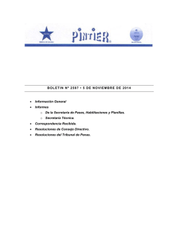 TORNEOS ABIERTOS FMV