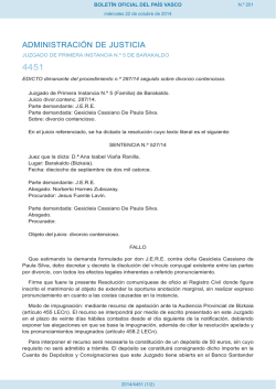 ADMINISTRACI&Oacute;N DE JUSTICIA - Lehendakaritza