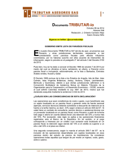 DOC 548 LISTA DE PARAISOS FISCALES EMITIDO REGLAMENTO