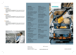 Folleto de la Competici&oacute;n - Siemens