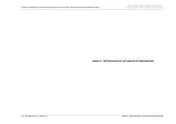 Anexo XIX: Metodolog&iacute;a an&aacute;lisis rentabilidad - mutrans
