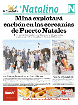 Mina explotar&aacute; carb&oacute;n en las cercan&iacute;as de - La Prensa Austral
