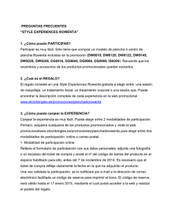 PREGUNTAS FRECUENTES - TLC Marketing Worldwide