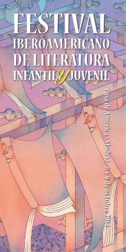 Programa del Festival Iberoamericano de Literatura Infantil y Juvenil